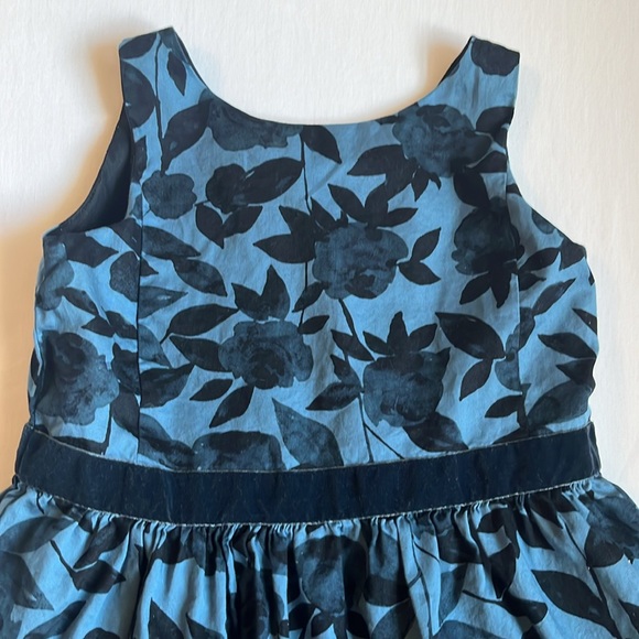 Blue Carter’s Toddler Girl's Sleeveless Holiday Dress Size 4T - Picture 3 of 8